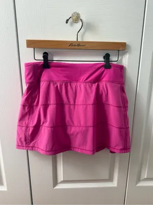 Lululemon Pace Rival Mini Skirt in Sonic Pink thumbnail 3