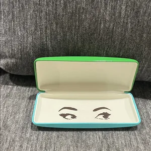 Kate Spade Blue/Green Glasses Case thumbnail 3
