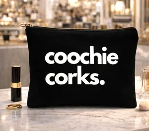 Canvas Chic Tampon Makeup Drug Receipts Storage Bag thumbnail 1