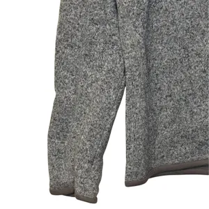 Patagonia Womens Better Sweater 1/4 Zip Pullover Fleece Gray Medium HC Logo thumbnail 5