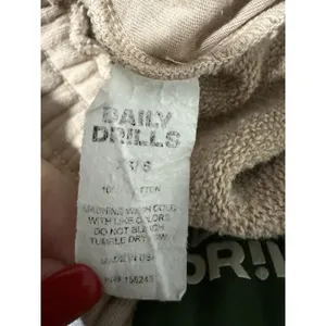 Daily Drills Wide Leg Sweatpants in Cafe Womens Size XS/S thumbnail 9