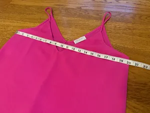 Milk and Honey Pink V-Neck Spaghetti Strap Women's Top size M thumbnail 4