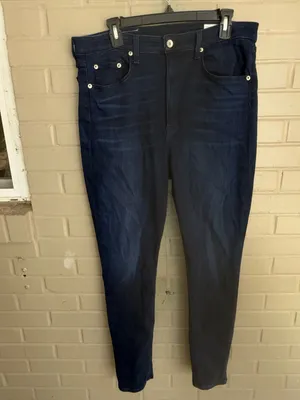 NWT rag & bone Nina straight high dark rise jeans 34 thumbnail 5
