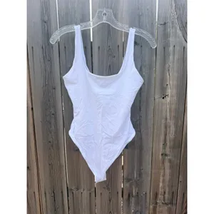 Savage x Fenty NEW Snug Hug Cami Bodysuit in Angel White XS thumbnail 2