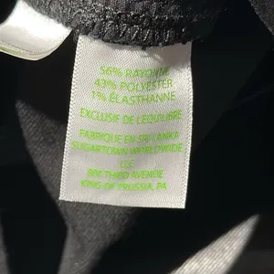 Lilly Pulitzer Eagan Black High Rise Coated Skinny Jeans D31‎ thumbnail 6