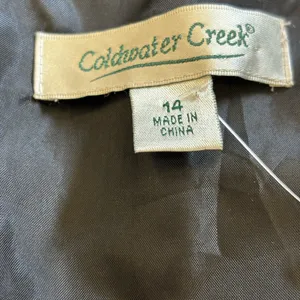 Coldwater Creek Elegant‎ Black Midi Dress thumbnail 2