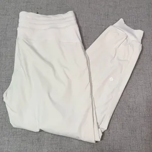 Lululemon Dance Studio Joggers Bone Off White Size 14 Like New thumbnail 10