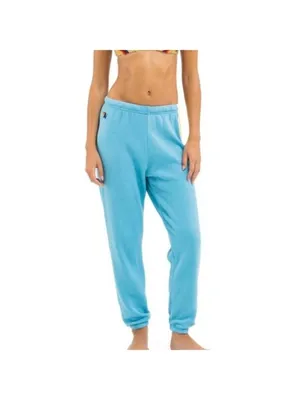 Aviator Nation Light Blue 5 striped Track Pants thumbnail 2