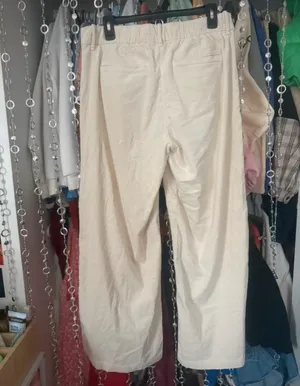 American Eagle Off White Corduroy Pants thumbnail 2
