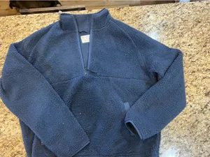 Blue Quarter-Zip Boxercraft thumbnail 1