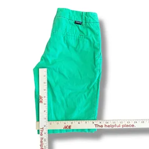 Patagonia Women’s‎ Shorts 0 Green Organic Cotton Blend Bermuda Casual Summer thumbnail 6