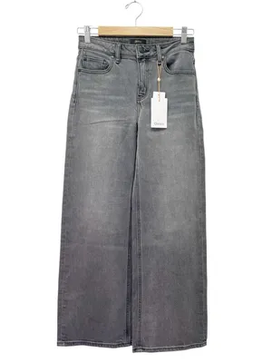 Quince Bella Stretch Relaxed Straight Jeans Sz 26 Stonewashed Grey NWT High Rise thumbnail 2