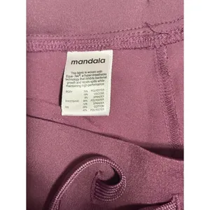 Mandala Maroon Cargo Scrubs Pants Pink Size M thumbnail 6