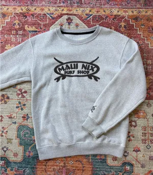 Maui Nix Crewneck Gray thumbnail 1