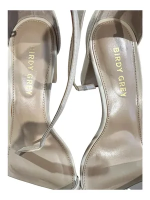 Birdy Grey Mary Heels Almond Block Heel Sandals Size 8 NIB SOLD OUT thumbnail 9