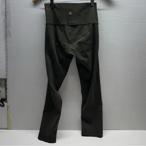 Lululemon Wunder Under Olive Green Leggings thumbnail 4