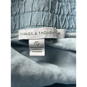 Threads 4 Thought blue chambray elastic waist pants sustainable Medium thumbnail 4