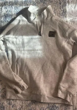 Salty Dog Gray Quarter Zip thumbnail 1