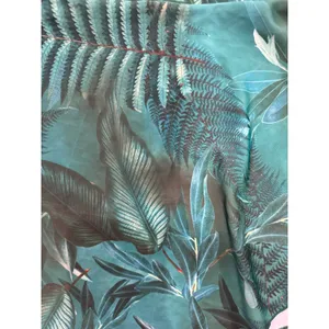Unbranded Green Tropical Floral 3 Piece Triangle String Bikini Swimsuit Set XL thumbnail 7