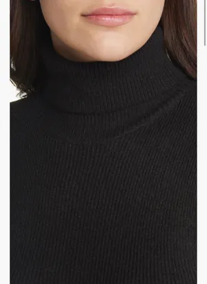 Topshop Sleeveless Turtleneck Sweater Dress thumbnail 4