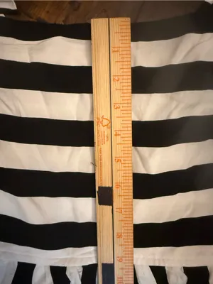 Pretty Garden Black & White Striped Tie-Shoulder Maxi Dress Size Medium thumbnail 8