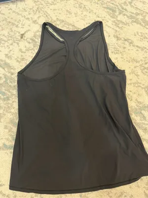 Athleta 2X Black Lightweight Racerback Tank Top Athletic Activewear thumbnail 3