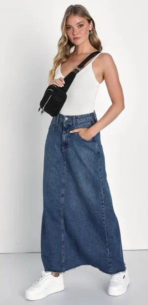 Free people Come As You Are maxi skirt thumbnail 1