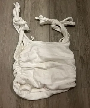 Free People White Bow Top thumbnail 4
