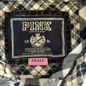 Y2K Victoria’s Secret Pink Buffalo Check Plaid Flannel Shirt XS/S Ruffle Cowgirl thumbnail 8