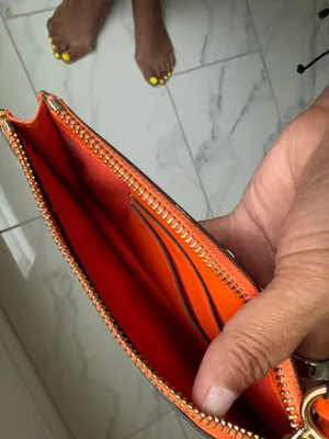 Tory Burch Leather orange wristlets  thumbnail 8