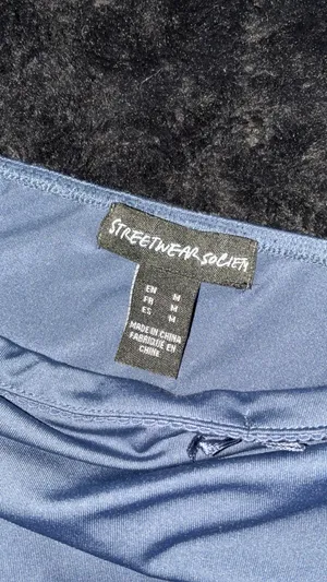 Blue Streetwear Society Top thumbnail 3