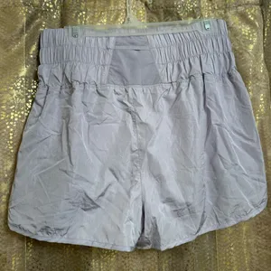 Free People Movement The Way Home Athletic Shorts Lavender Dust‎ Large NWOT thumbnail 2