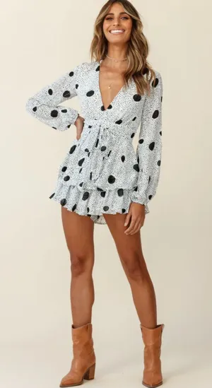 Selfie Leslie Skirt Romper thumbnail 1