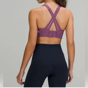 Lululemon Air support Bra 32DD Crossback Adjustable High Impact Running Gym thumbnail 7
