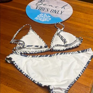 L*Space Nautical Striped Fullcut Swimwear thumbnail 3
