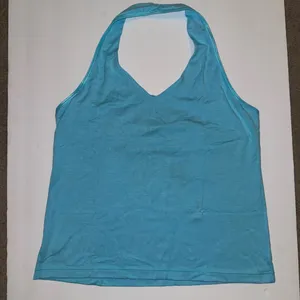 Brand New Baby Blue Halter Top thumbnail 1