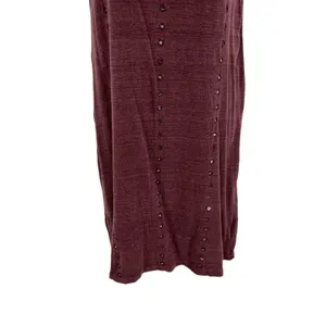 Anita Dongre Grassroots Dress Tank‎ Mirror Detail Cotton Purple Size 12 thumbnail 4