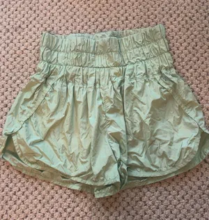 Free People Green Shorts thumbnail 1