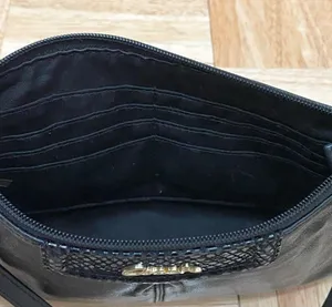 COACH 1941 Black Leather Wristlet Mini Bag thumbnail 9