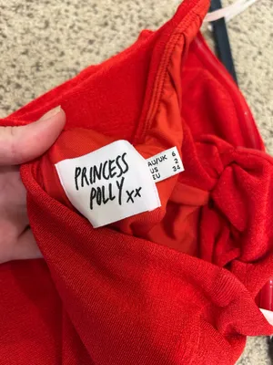 Princess Polly Henriette Mini Red Dress thumbnail 5