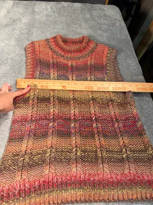 Evereve knit tank top sweater colorful small thumbnail 4