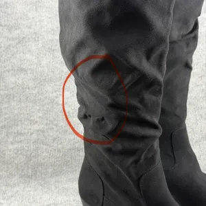 Sun + Stone Size-8M Womens Elviss Slouch‎ Knee High Dress Boots Black thumbnail 2