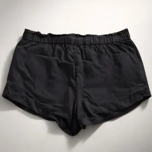 Aerie Black Shorts with Drawstring Waistband thumbnail 4