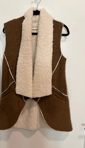 Dylan Vest Wool/Suade thumbnail 1