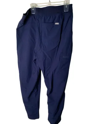 Figs Yola Freex lined scrub pants navy women's size XL NEW WITH TAGS thumbnail 2