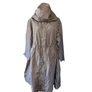 NWT Guess Kelsi Hooded Midi-Length Parka Color: SUMMER CLAY thumbnail 6