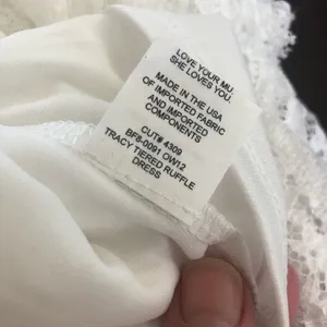 Show Me Your MuMu Tracy Ruffle Tiered Dress NWT XS thumbnail 15