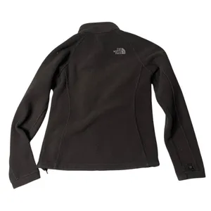 THE NORTH FACE Brown Fleece Jacket Full Zip Signature Logo Womens Size Small thumbnail 5