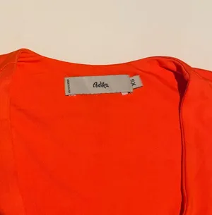 Adika Bright Orange Crop Top thumbnail 5