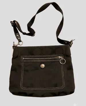 Coach Vintage Black Crossbody Bag thumbnail 1